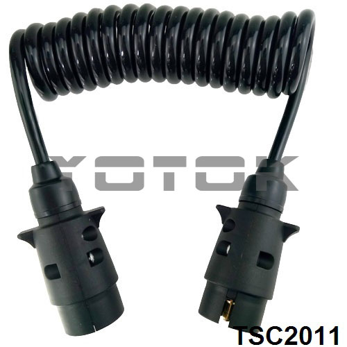 YT201:Trailer spring cable assembly 12v/