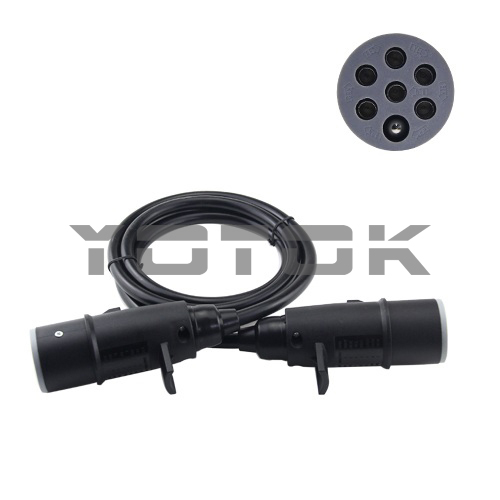 YT252:Trailer cable assembly 24v/7Pin IS