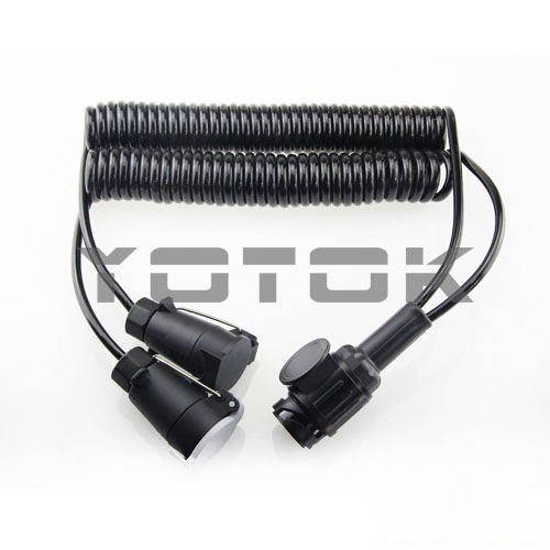 YT302:Trailer cable assembly 13pin to 7p